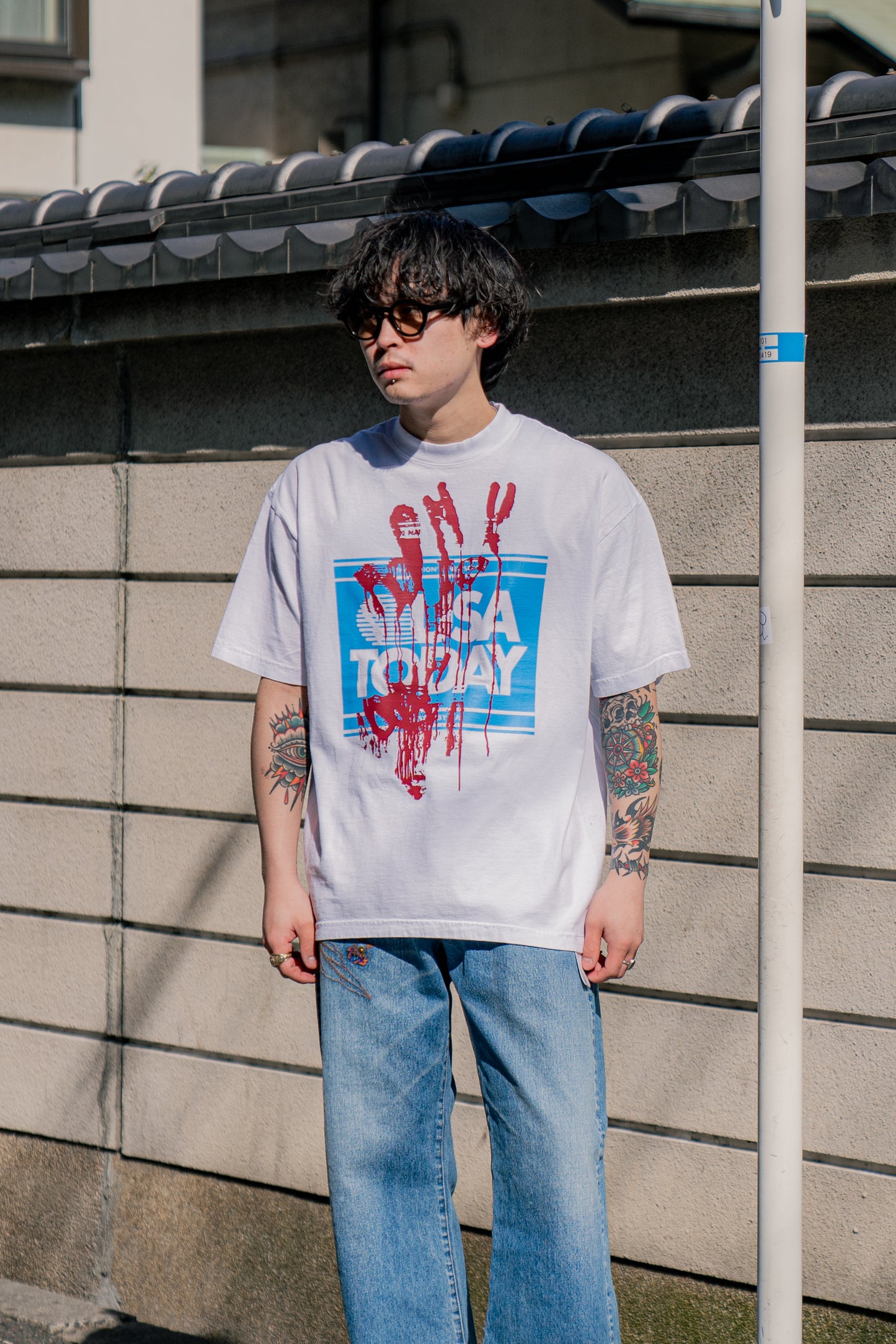 bloody usa tee