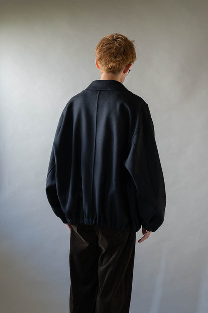 W/CA DOUBLE FACE CLOTH ZIP JACKET(ST.1545)