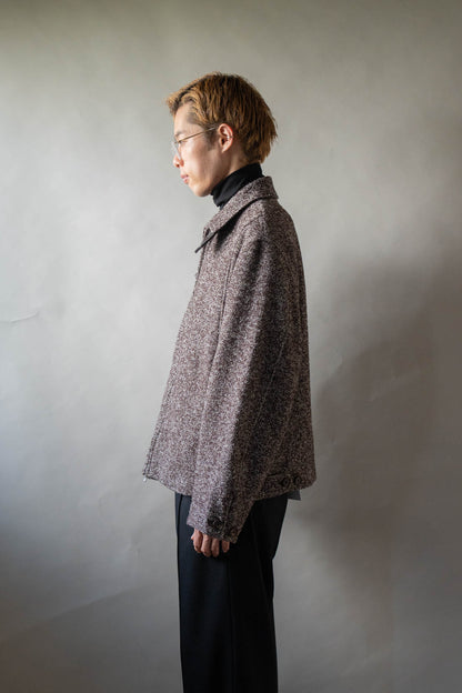LOOP TWEED SEAM POCKET BLOUSON