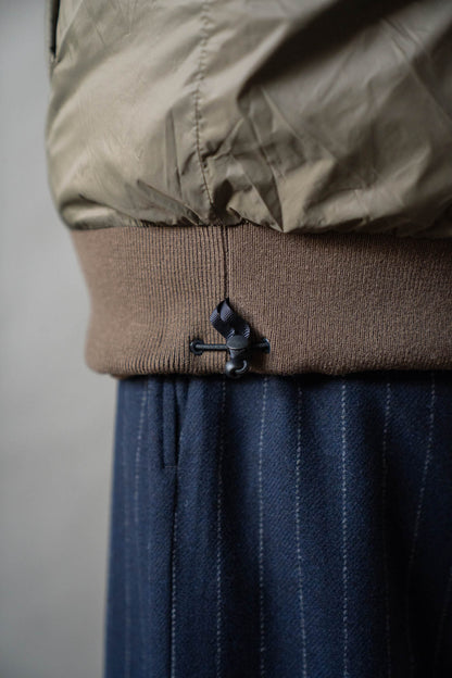 08sircus × TAION Down detachable bomber reversible