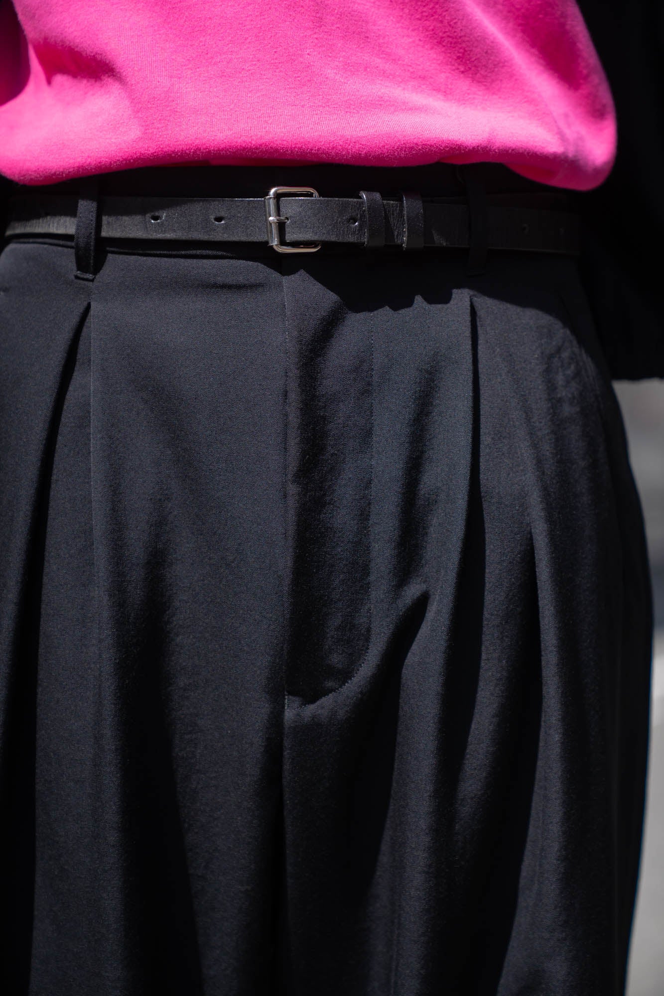 INVERTED PLEATS TROUSER