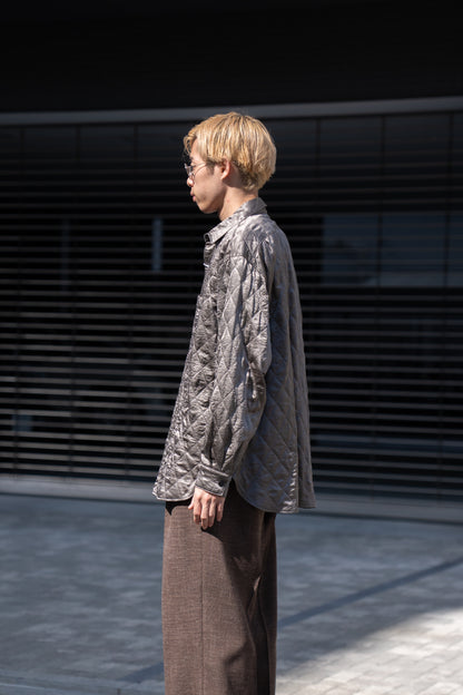 QUILTING WIDE SHIRT