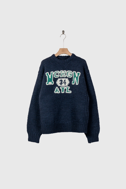 HAND KNITTING SWAETSHIRT