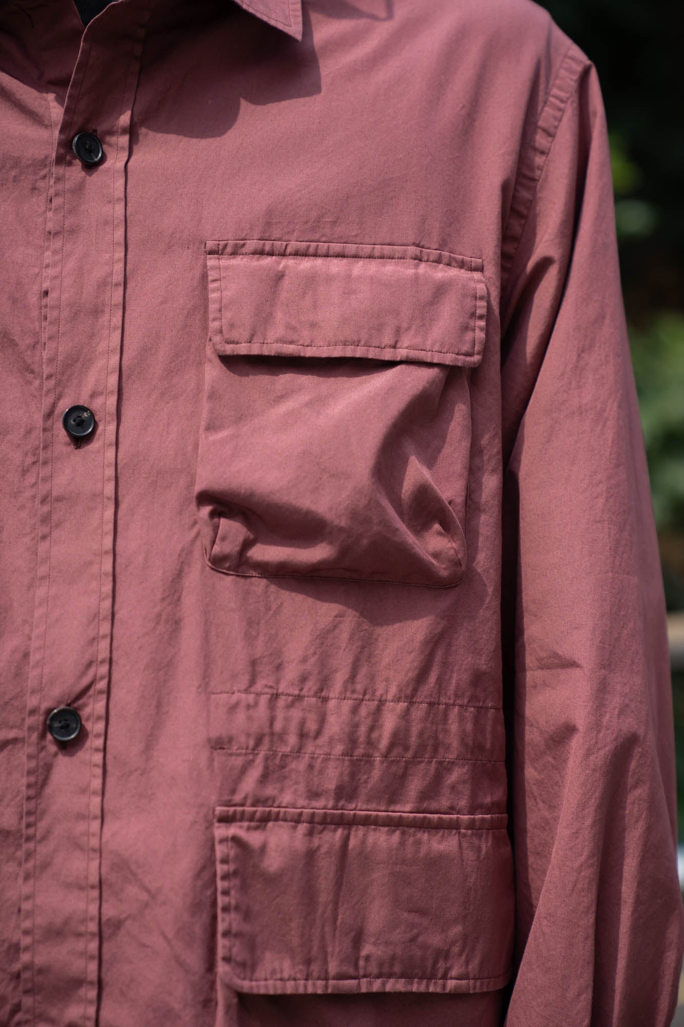 GARMENT DYE SAFARI JACKET