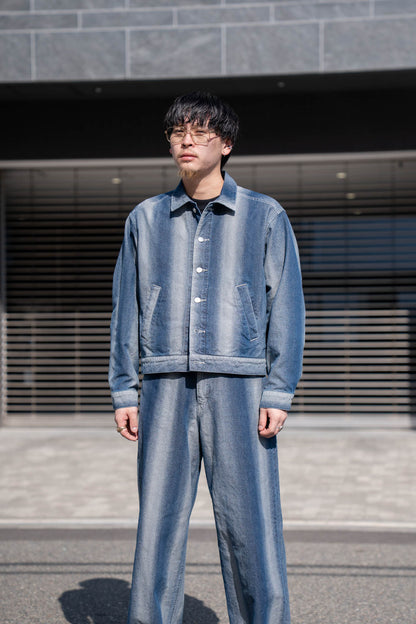 GRADATION DENIM JACKET