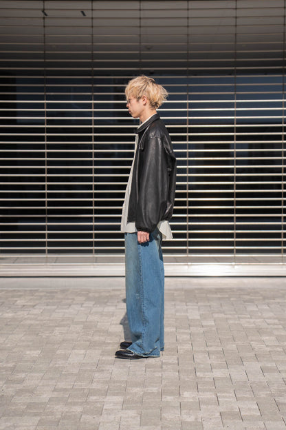 LAMBS LEATHER LIGHT ZIP JACKE(ST.1379)