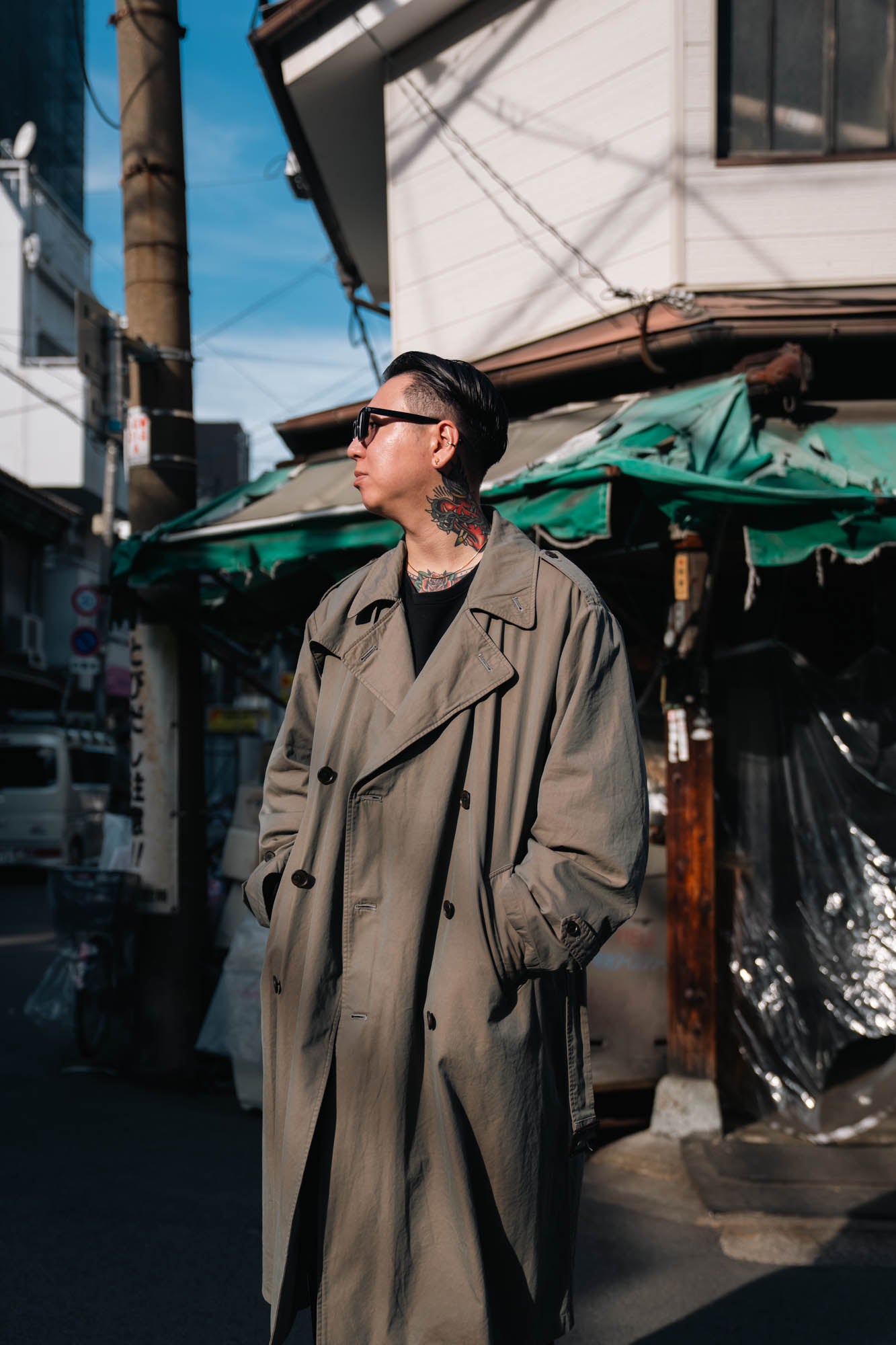 VINTAGE TRENCH COAT(ST.1374)