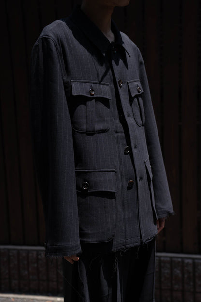 Bonded wool jacket
