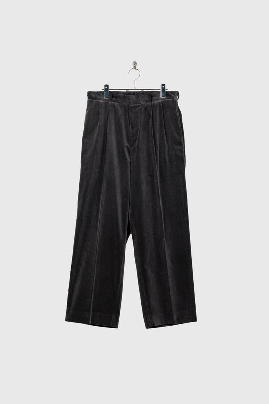 Fade Velvet Two-tuck Slacks