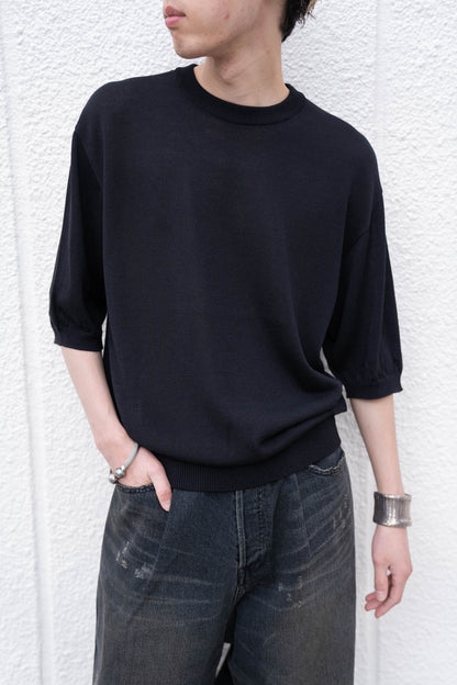 Wide knit T-Shirt