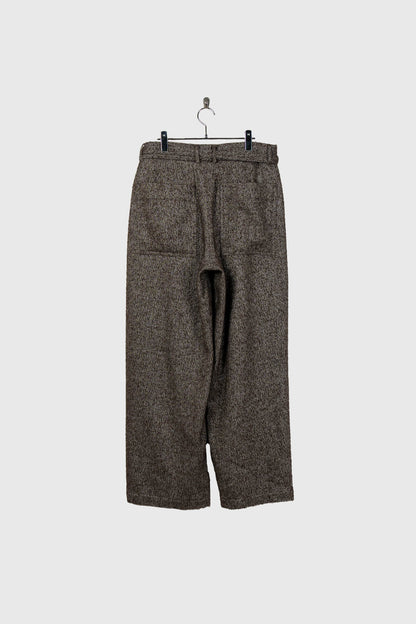 BELTED WIDE PANTS