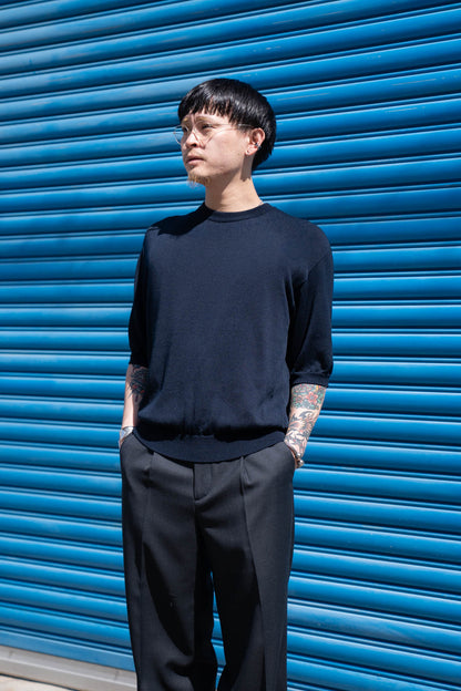 Wide knit T-Shirt