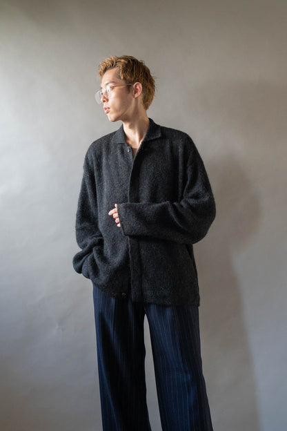 Kid Mohair Knit Shirts