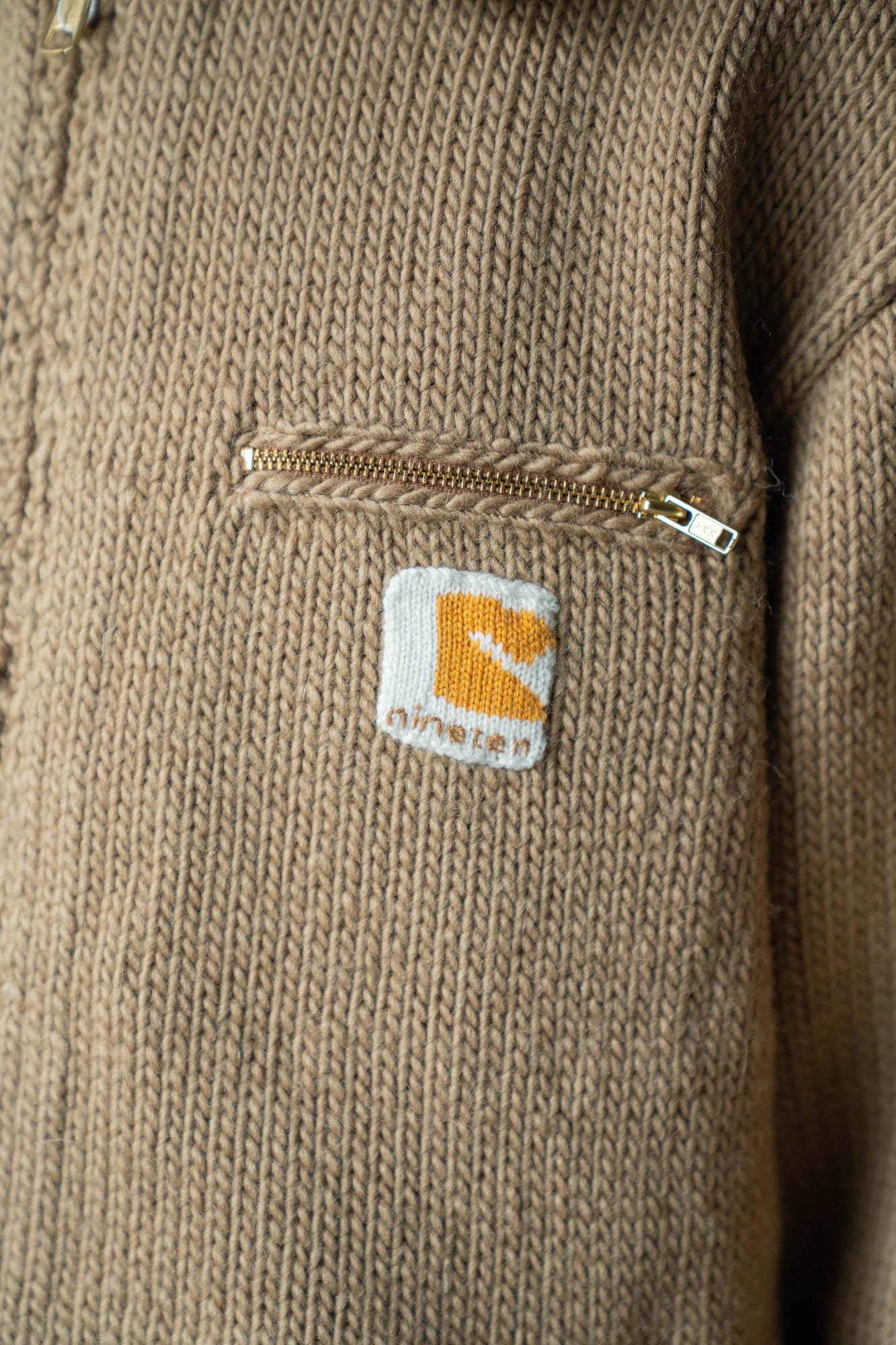 HOME MADE KNITTING DETROIT JACKET