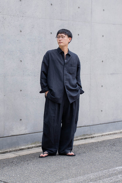 Linen Silk Wide Shirts
