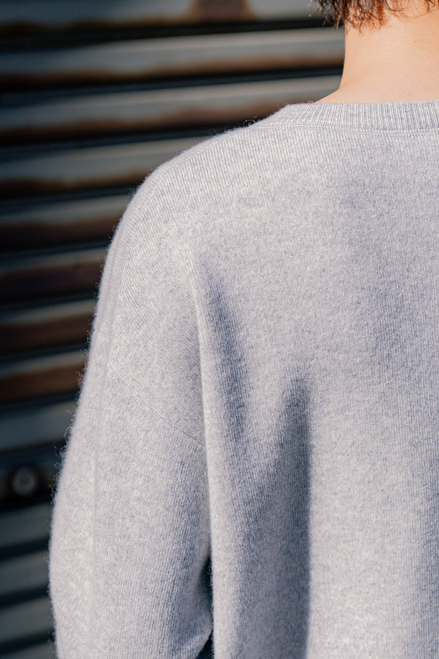 PURE CASHMERE SWEAT KNIT PO