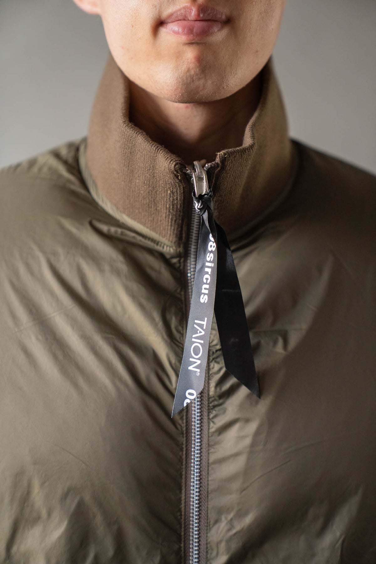 08sircus × TAION Down detachable bomber reversible