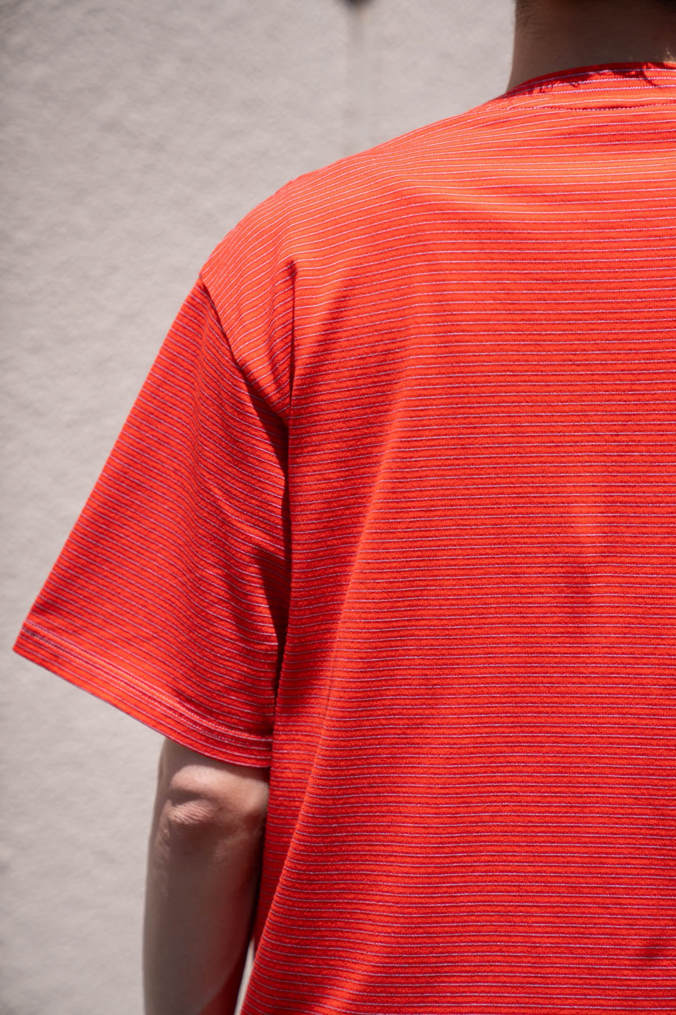 GARMENT DYED BORDER T-SHIRT