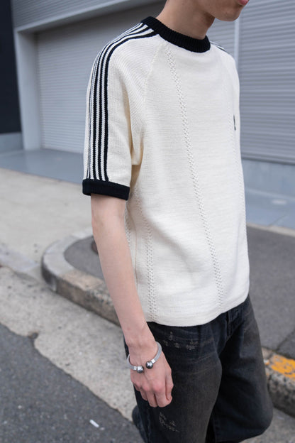 KNITTED TRAINING T-SHIRT