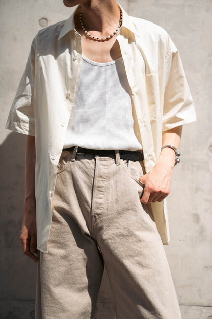 DEFORMATION WIDE COLOR DENIM PANTS(ST.1565)