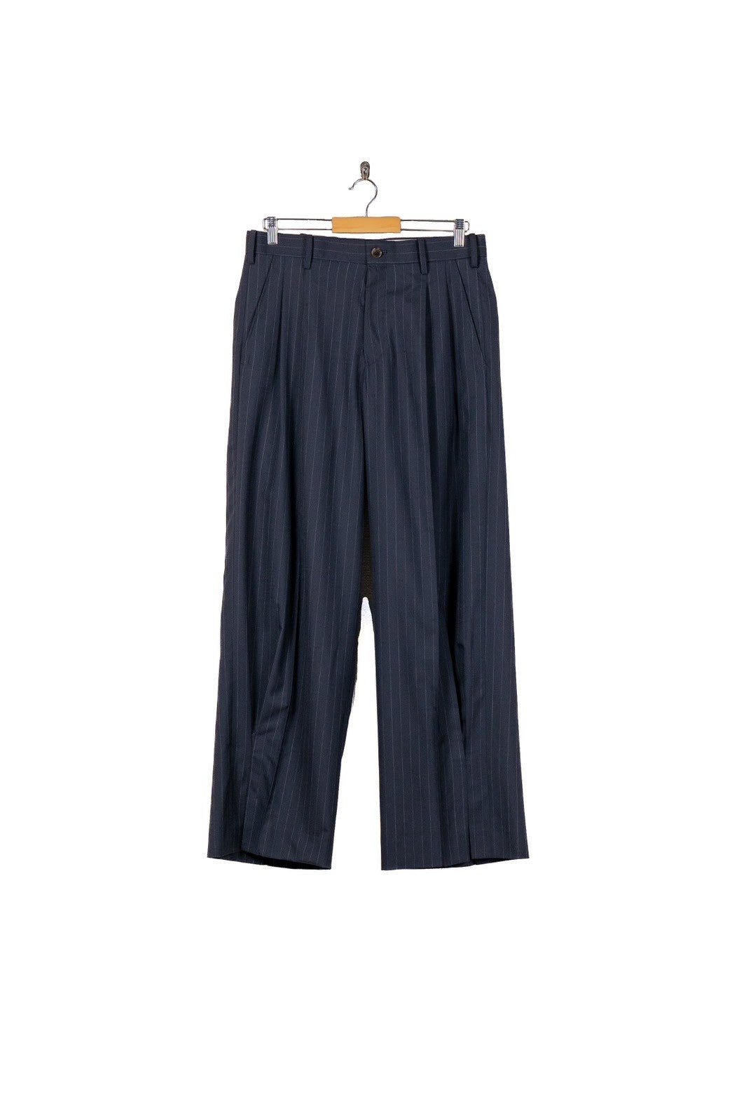 Pinstripe-pattern pants