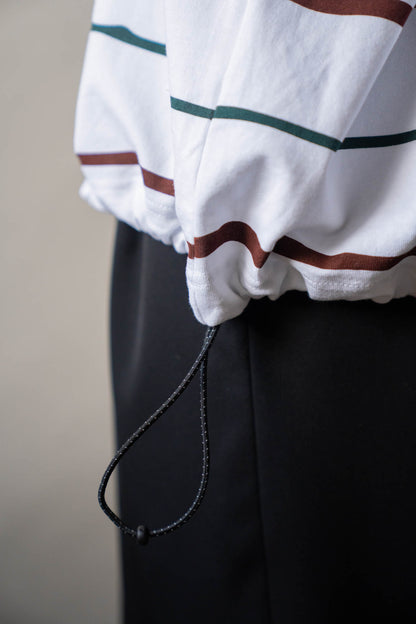 SUPER BIG STRIPE LS TEE