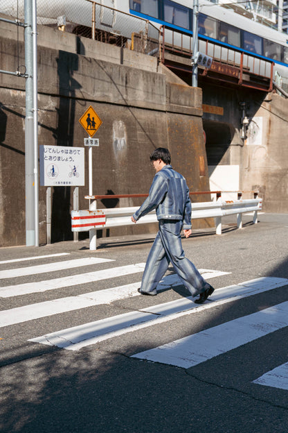 GRADATION DENIM PANTS (BAGGY)