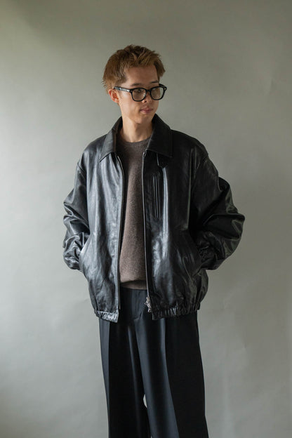 CALF ZIP SHORT JACKET(ST.1550)