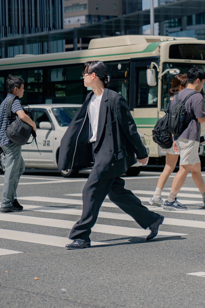 sign別注  TRICOTINE DOUBLE BREASTED JACKET ＆ TRICOTINE DRAWSTRING TROUSER