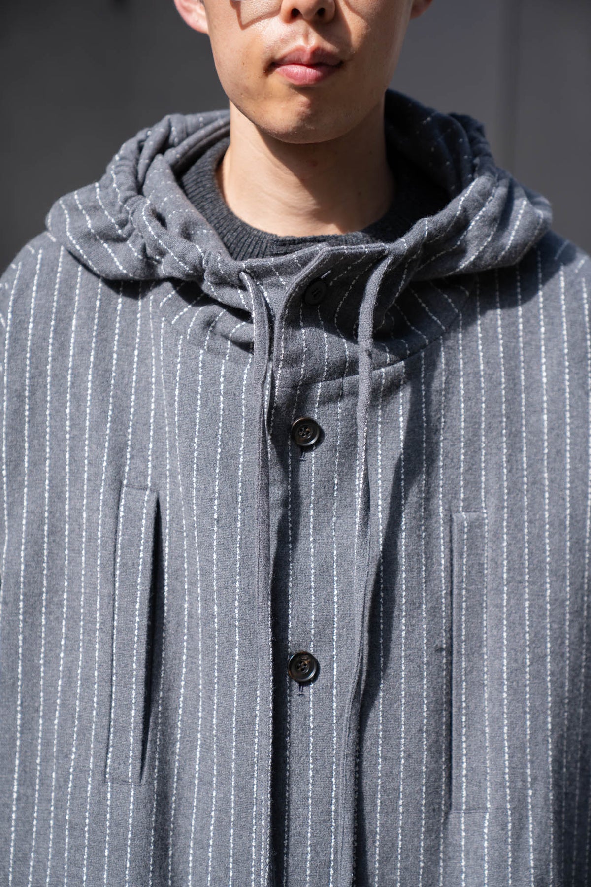 OUTER PARKA - RECYCLED WOOL