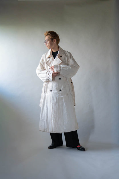 PUFFER TRENCH COAT　