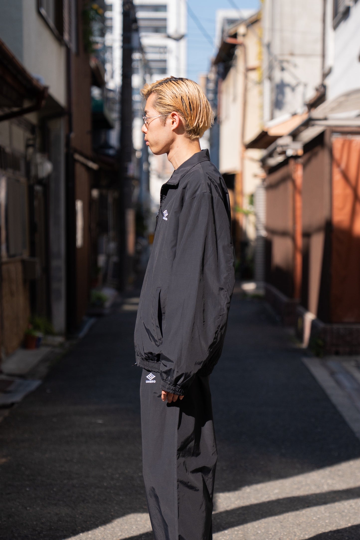 CO/NY POPLIN TRACK JACKET(ST.1343)