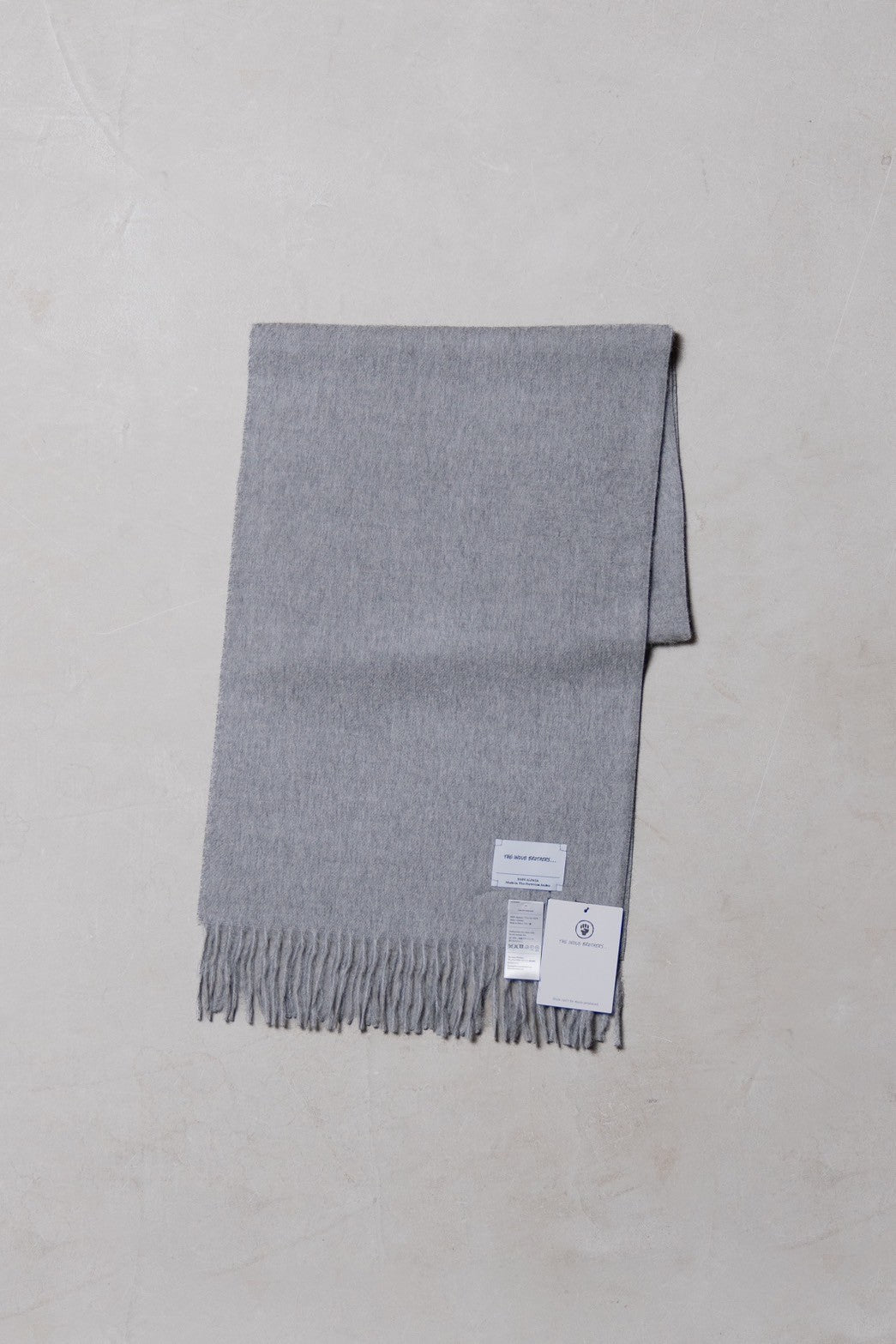 Brushed Scarf – sign | サイン