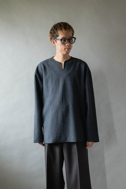 Rough&Smooth Thermal Over-neck L/S