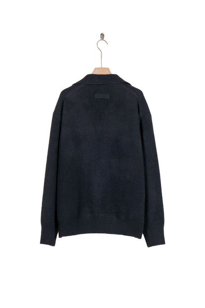 EXTRA FINE WOOL KNIT SKIPPER LS