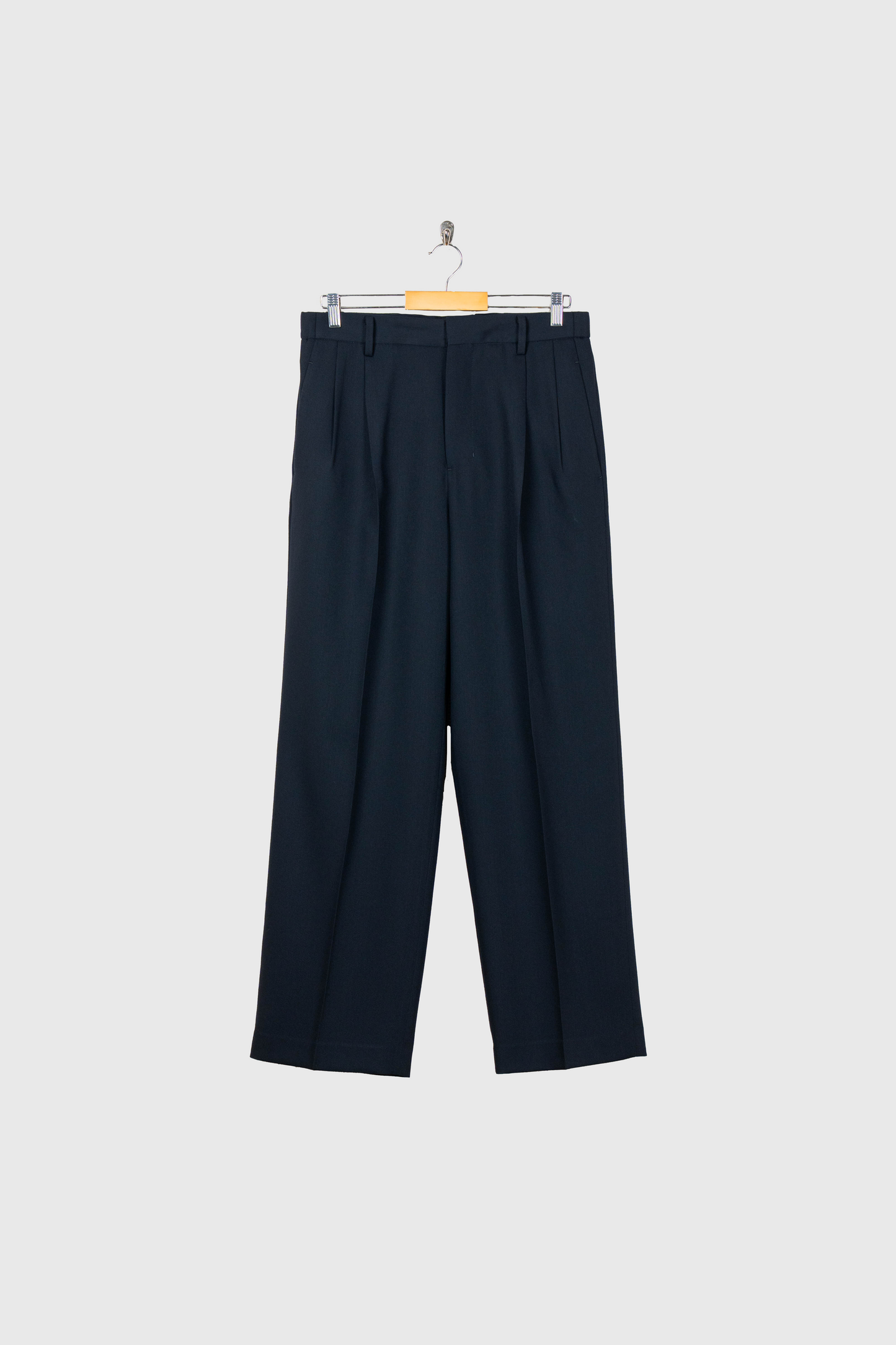 TWO TUCKS WIDE TROUSERS