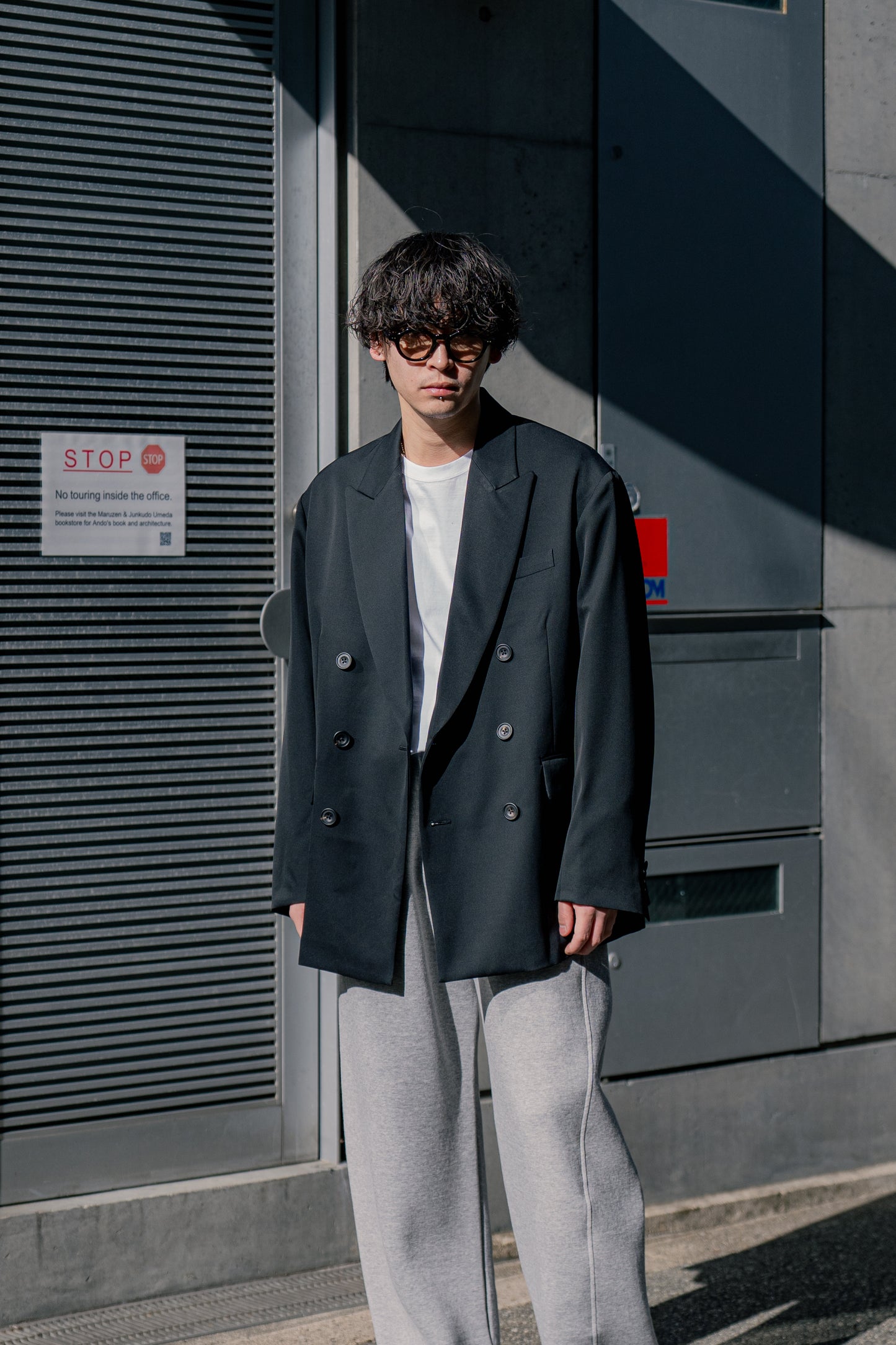 OVERSIZED DOUBLE BREASTED JACKET (ST.1087)