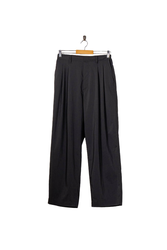 WINDPROOF NYLON EASY WIDE TROUSERS