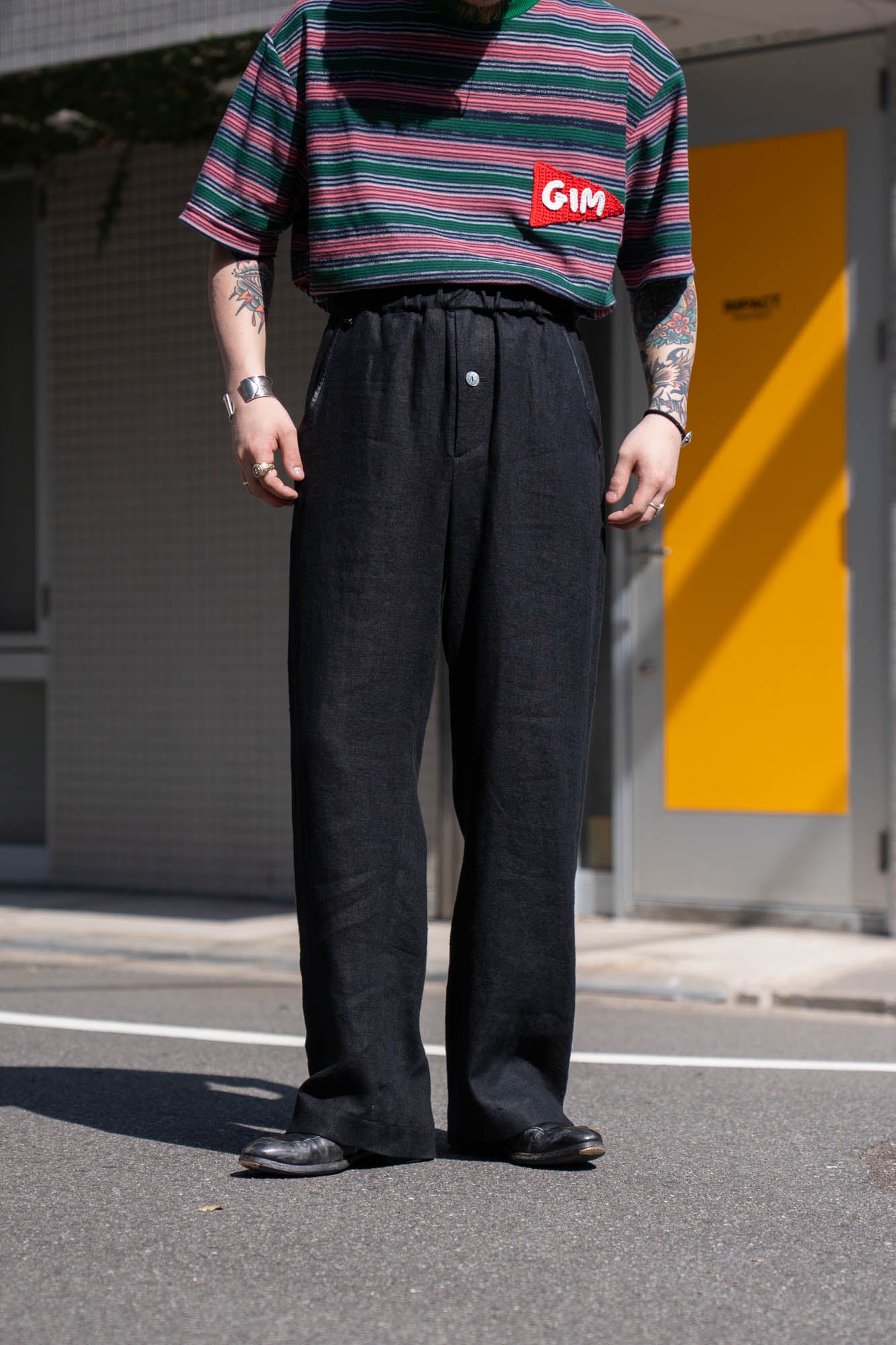 FLLOWER SAK LINENEASY PANTS
