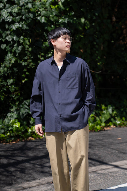 Soft Oxford Wide Shirts