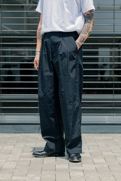WINDPROOF NYLON WIDE EASY TROUSERS(ST.1278)
