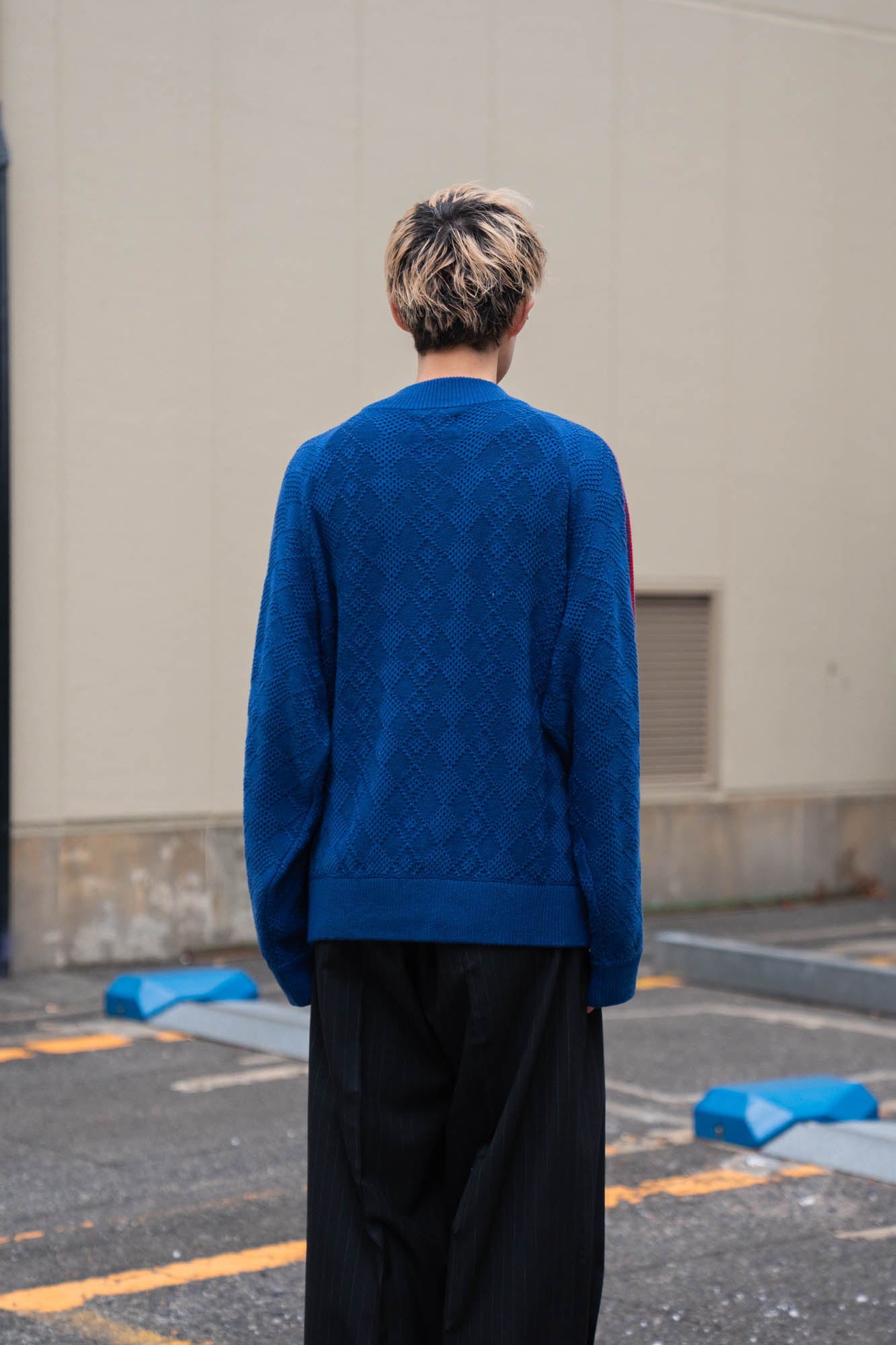 KNITTED TRAINING JACKET