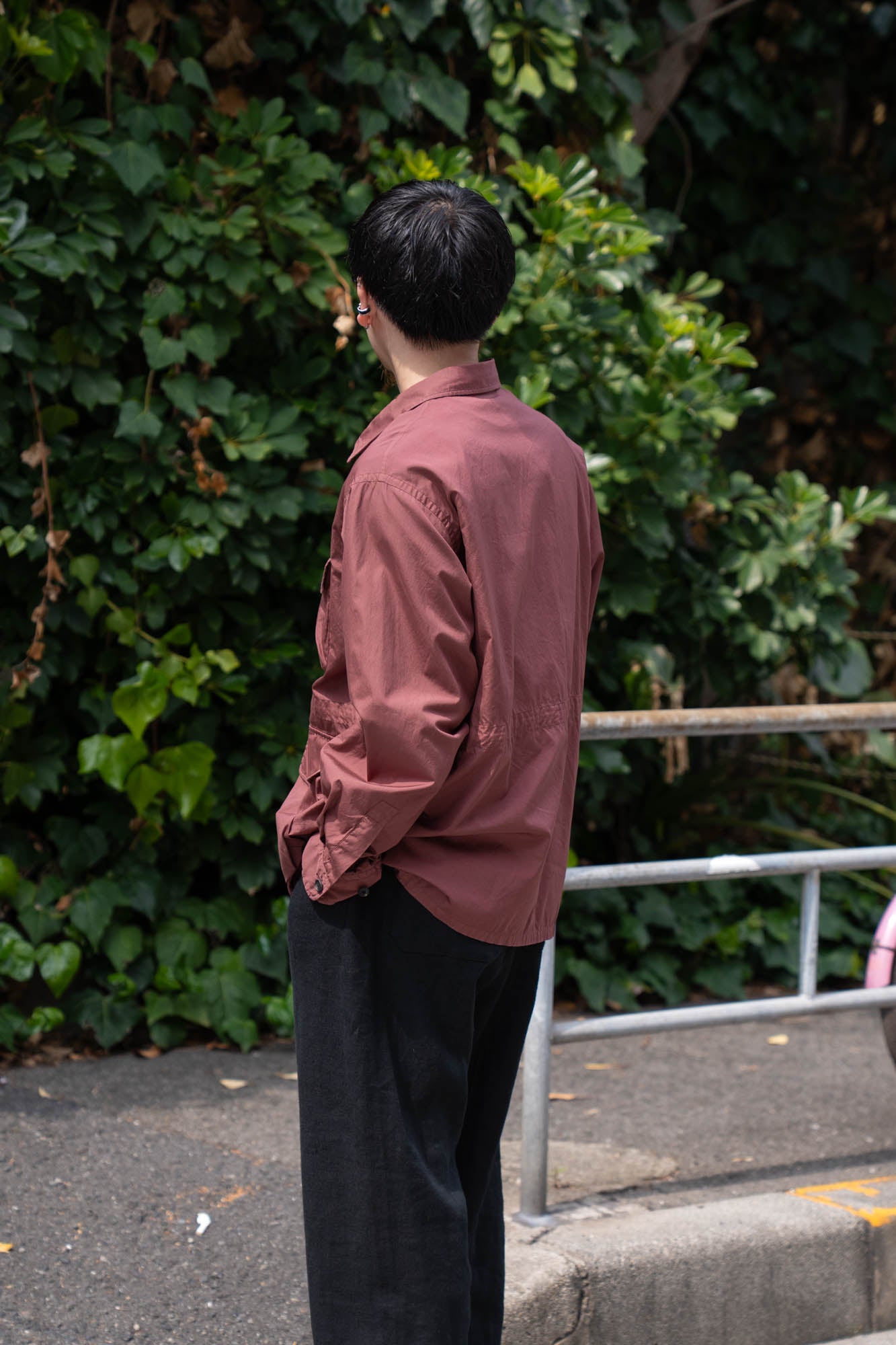 GARMENT DYE SAFARI JACKET