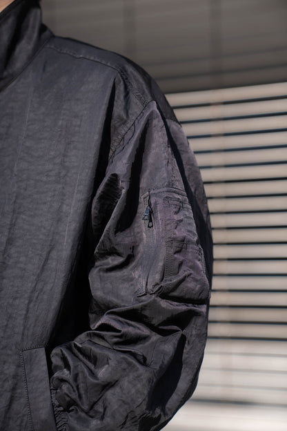 SHRUNK NYLON OVERSIZED FIGHT JACKET(ST.1386)