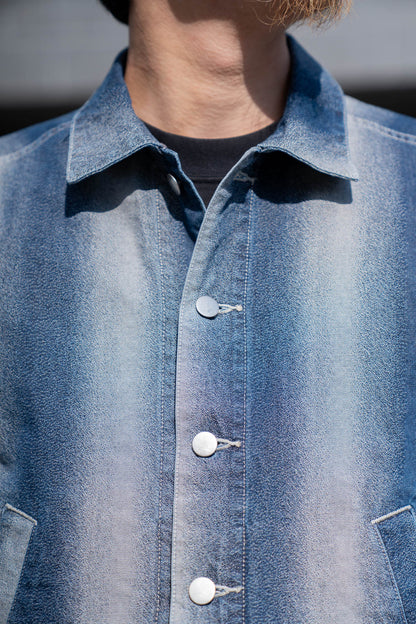GRADATION DENIM JACKET