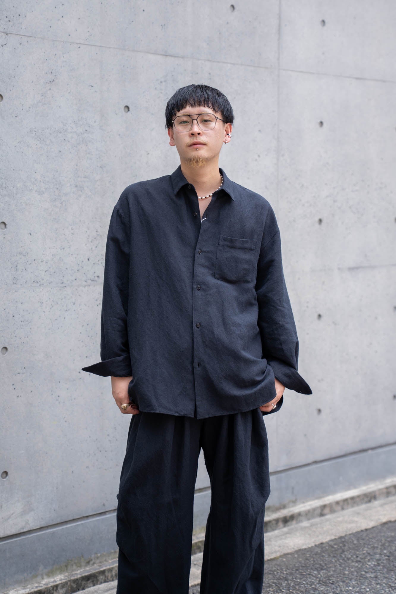 Linen Silk Wide Shirts