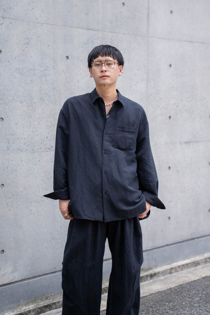 Linen Silk Wide Shirts