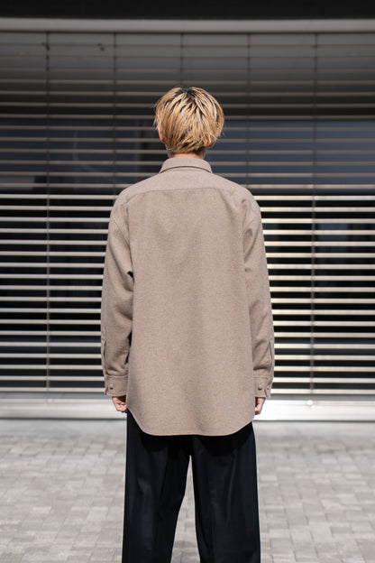 cashmere natural shirt