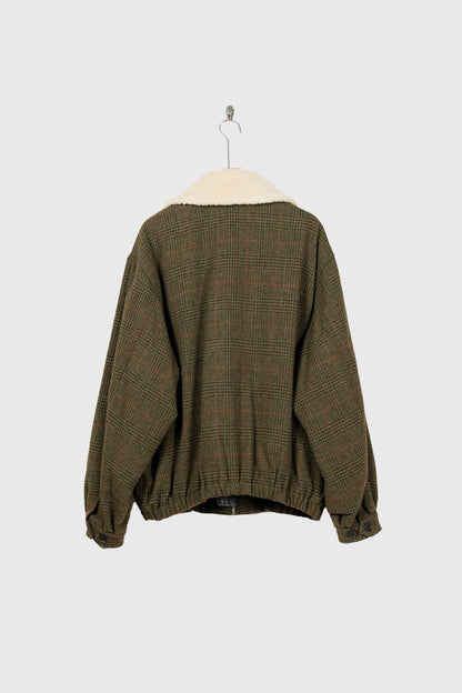 DETATCHABLE COLLAR BRITISH TWEED JACKET(ST.1577)