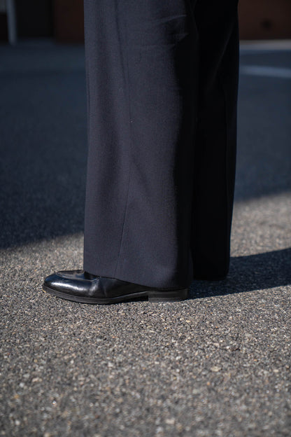 TWO TUCKS WIDE TROUSERS